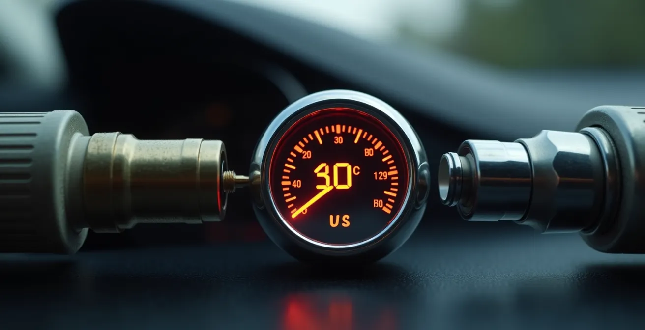 Sicherheitsrisiken beim Transport von Stechkartuschen, die permanent mit dem Kocher verbunden sind.